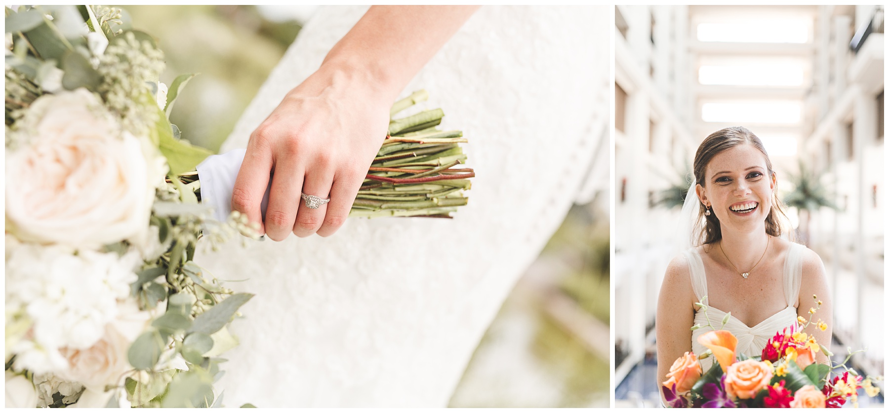 Wedding Photography Inspiration smiling bride with bridal bouquets Nampa Idaho