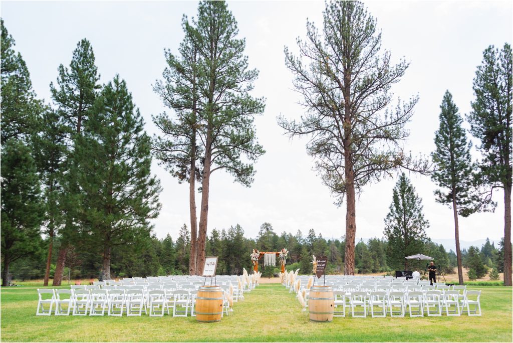 Wedding at Riverside Pines