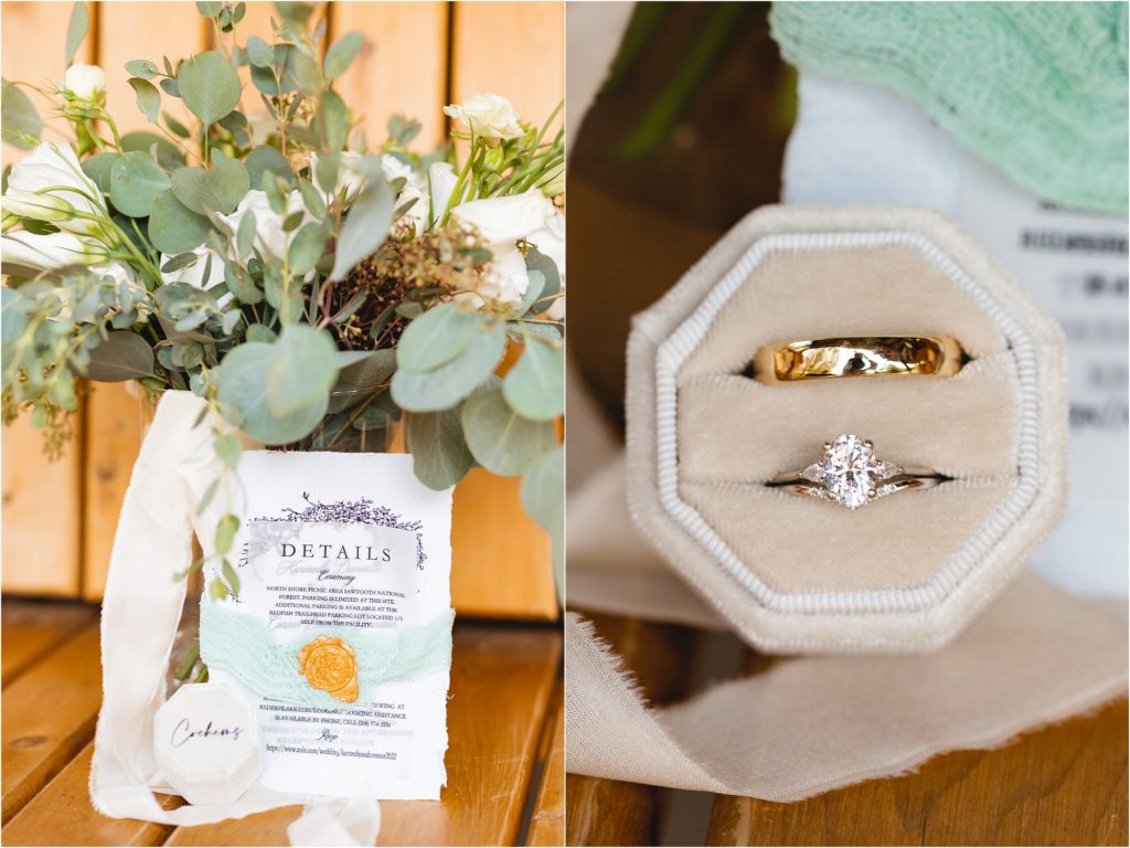 wedding details in stanely Idaho