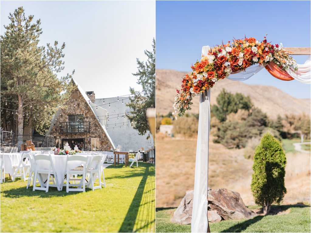 outdoor Fall Wedding at Stone Crossing