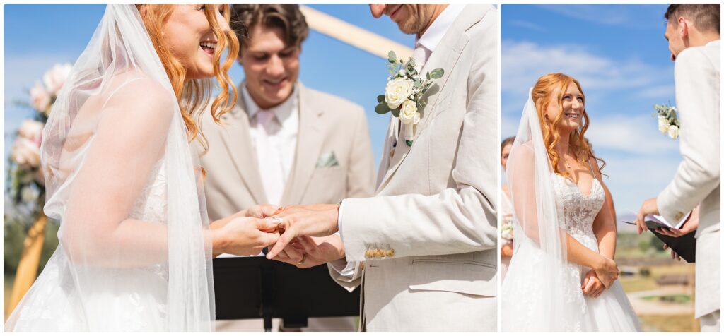 wedding vows and ring exchange