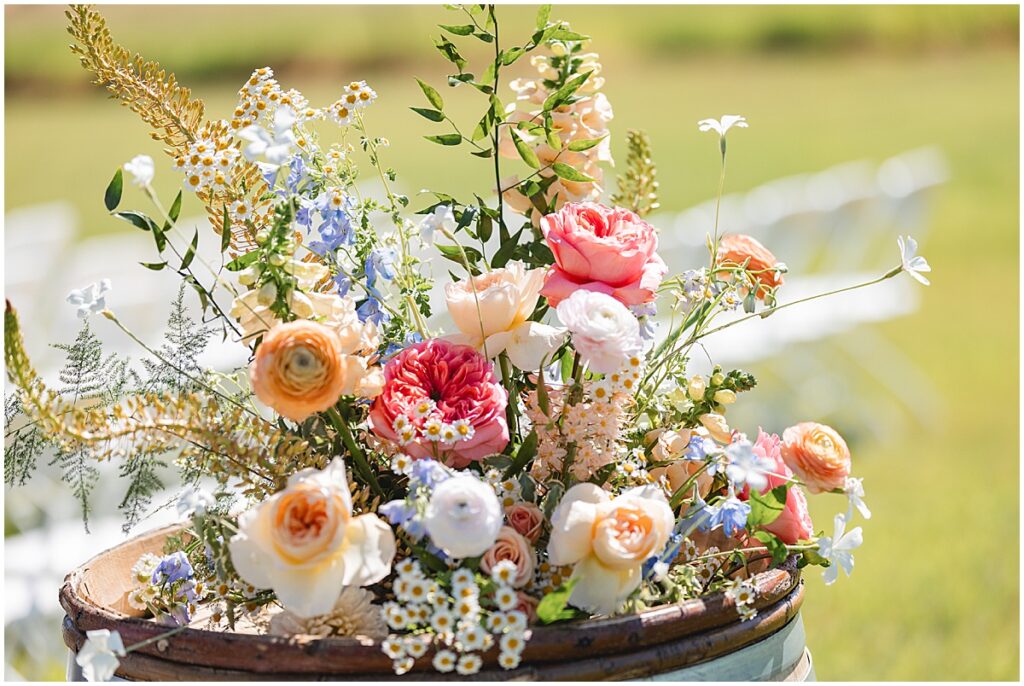 Wedding at Bissel Creek Meadows