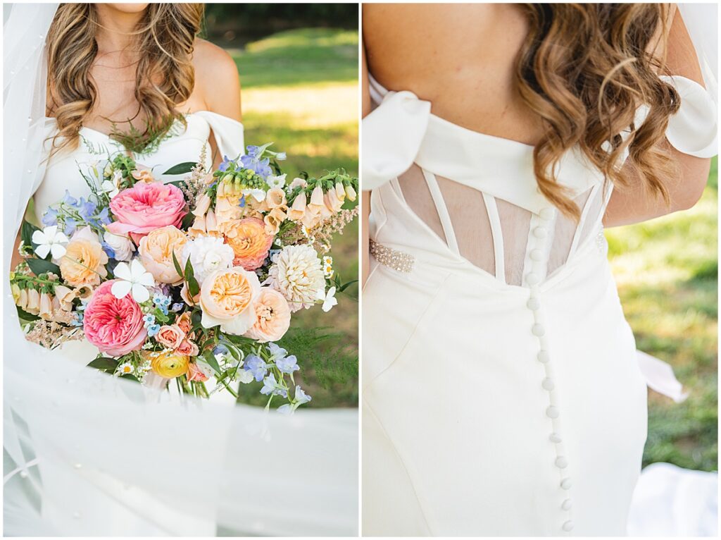 brides dress from BB Bridal in Boise